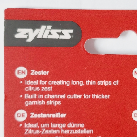 2 Pack of Zyliss 2 in 1 Zester - Picture 4 of 6